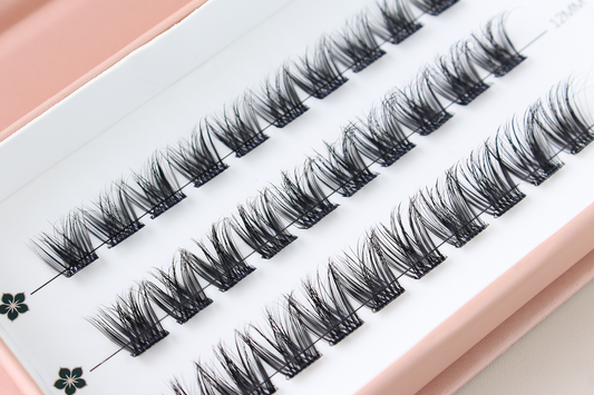 Press-on lash volume
