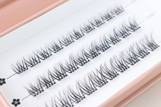 Press-on lash natural