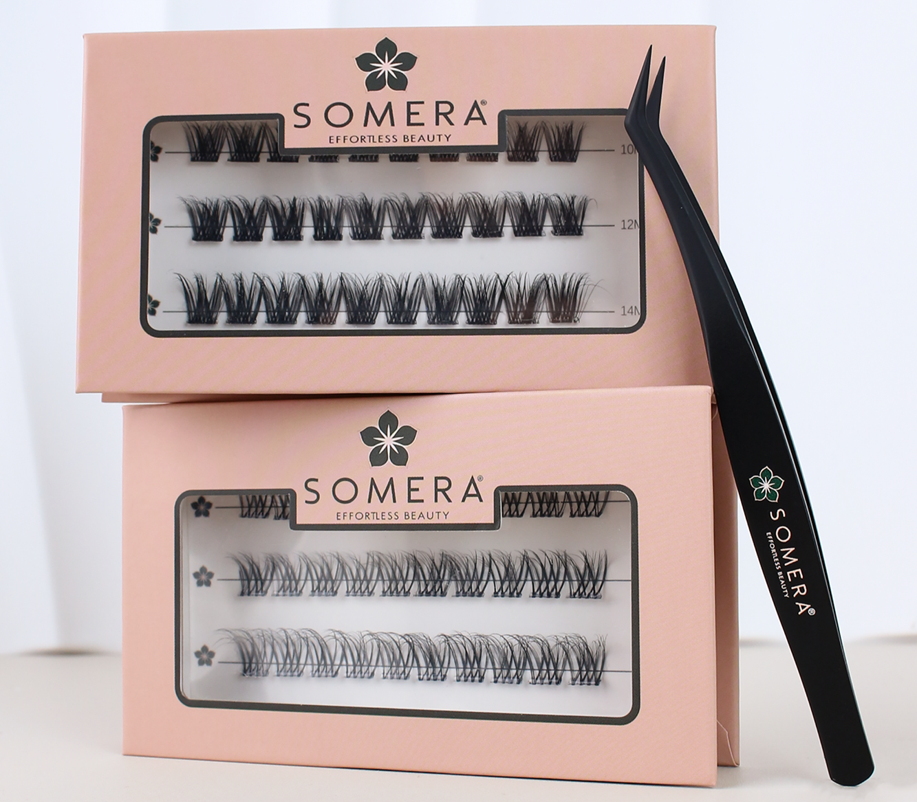 Press-on lash natural