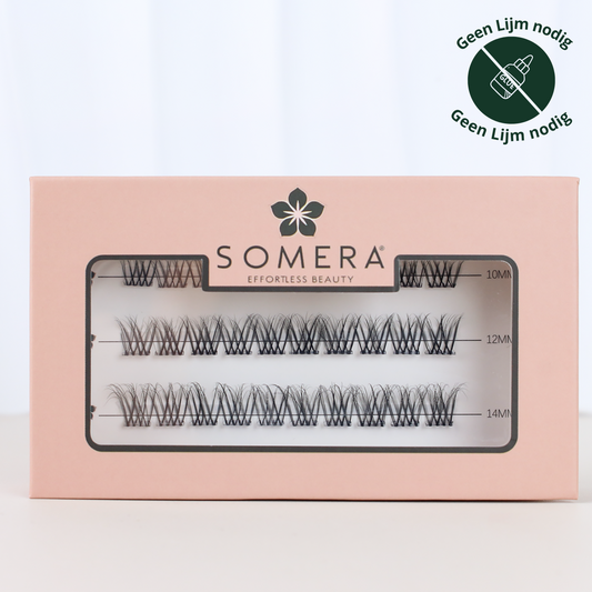 Press-on lash natural